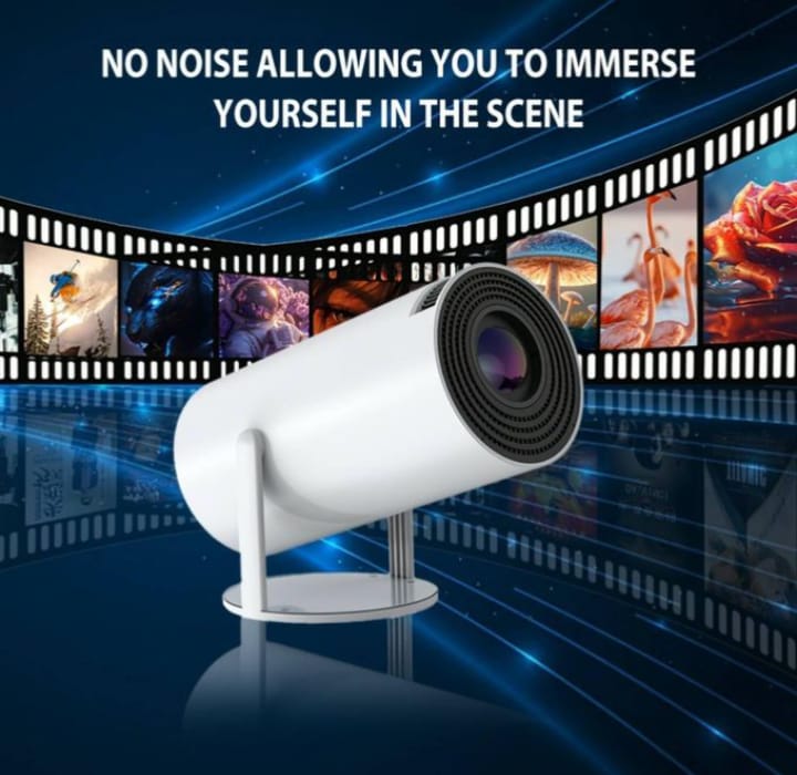 ULTRA HD Android Smart Mini Game Projector, 2.4G Wireless 2 in 1
